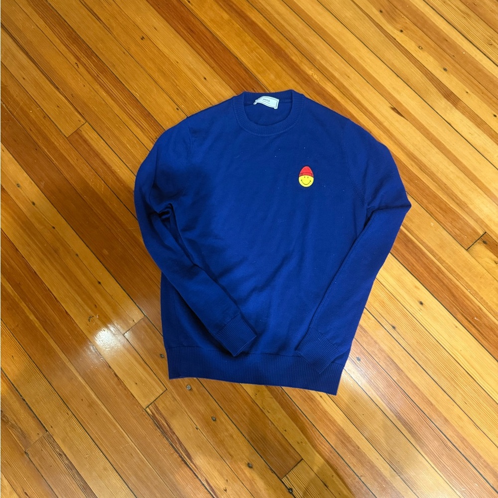 AMI Alexandre Mattiussi Smiley Sweater